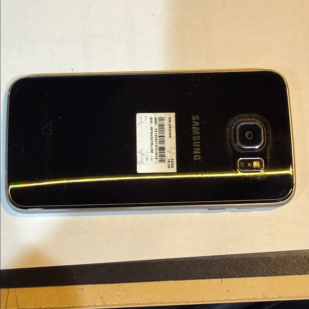 Samsung Black and Silver Smartphone